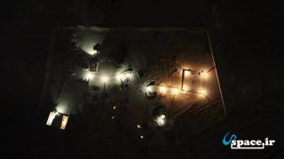 تصویر هوایی از اقامتگاه بوم گردی ده عروس - بهاباد - یزد